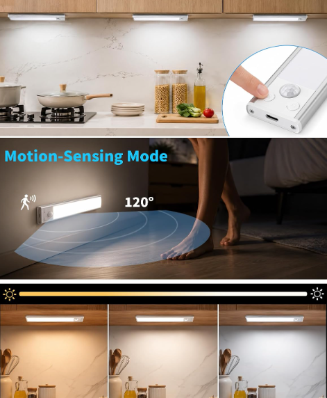 Luz LED Sensor Movimiento Cocina - Armario Luces