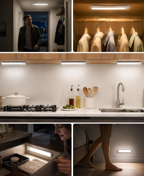 Luz LED Sensor Movimiento Cocina - Armario Luces